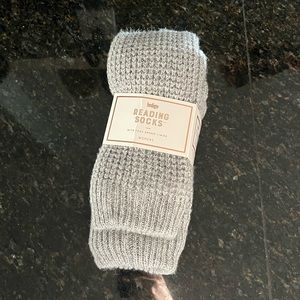 Indigo Reading Socks